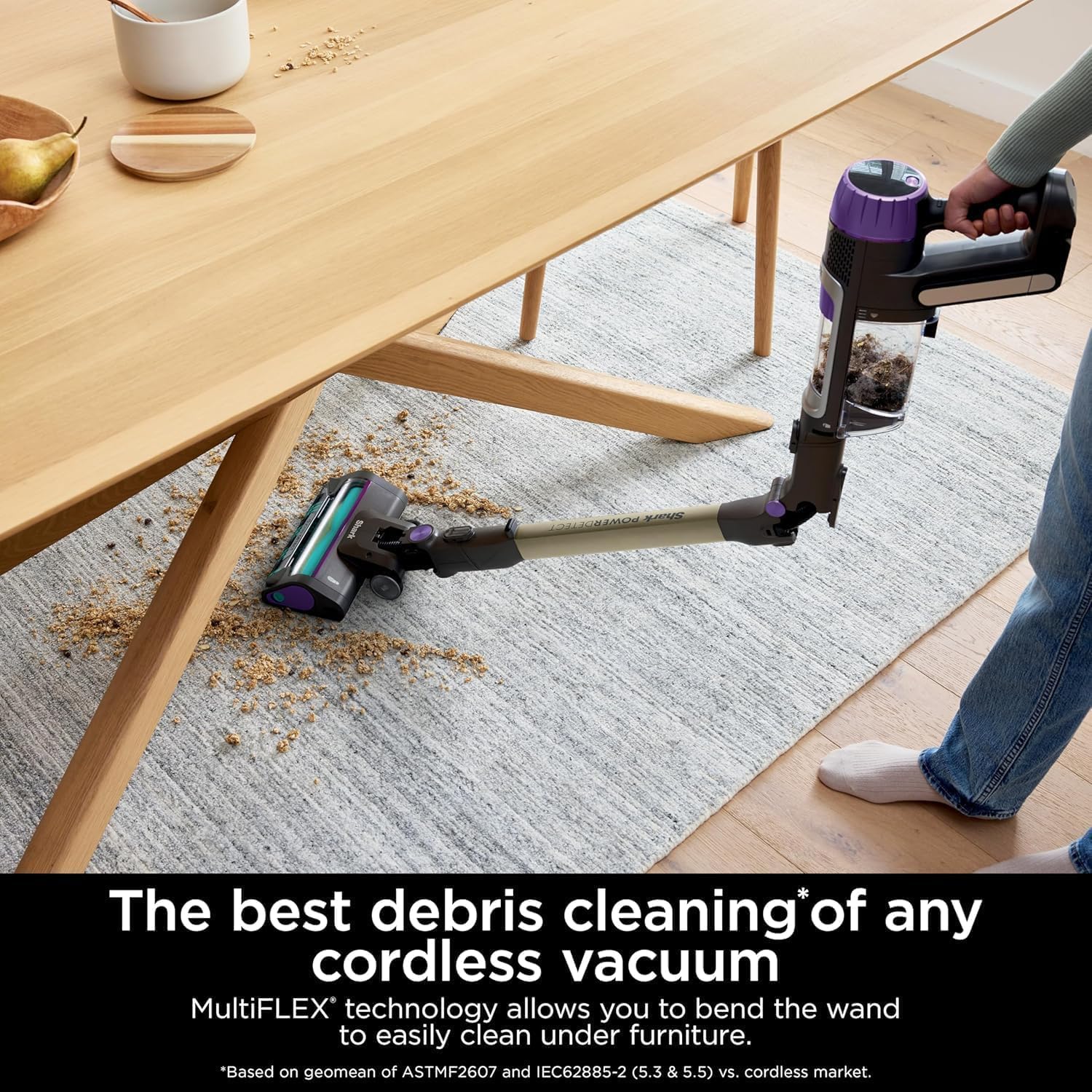 Shark Powerdetect Clean & Empty Cordless Pet Vacuum - Image 9