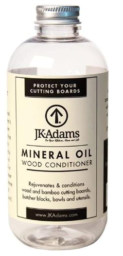 J.K. Adams 8-Ounce Mineral Oil Wood Conditioner