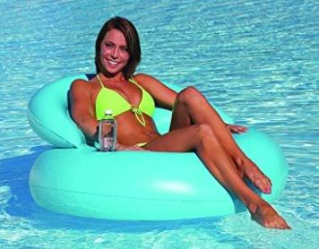 Airhead Designer Series Floating Chair - Aqua