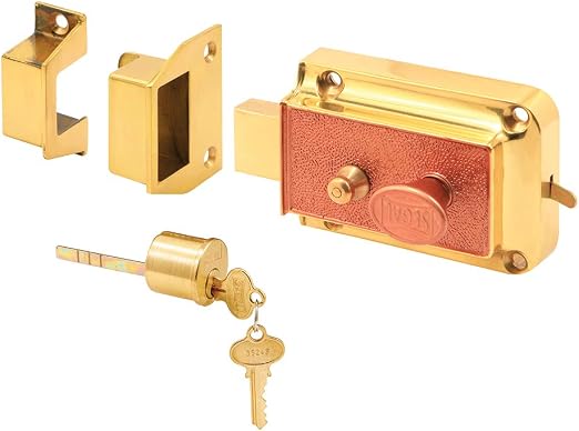 Segal SE 13222 Single Cylinder Jimmy-Proof Rim Deadbolt Lock