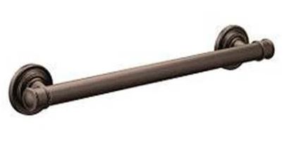 Moen Belfield 24-Inch Stainless Steel Bathroom Safety Grab Bar (Oil-Rubbed Bronze)