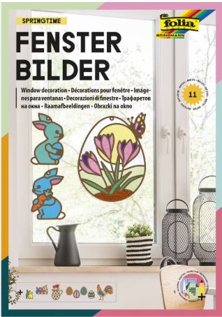 Folia Spring Window Picture Craft Kit 250 x 350 mm