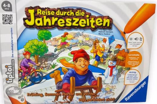 Ravensburger tiptoi Puzzle Game Journey Through the Seasons