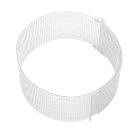 Zenker Patisserie Adjustable Plastic Cake Ring with Openable Locking Clips
