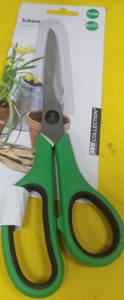 JES Collection Office Scissors Green