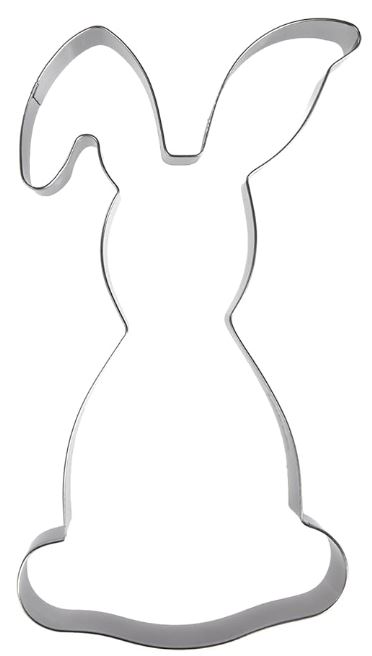 Zenker Rabbit Buckled Ear Cookie Cutter Baking Frame