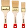 Parkside Straight Flat Paint Brush Set Suitable ForSolvent-Based Paints (30mm, 50mm, 60mm)