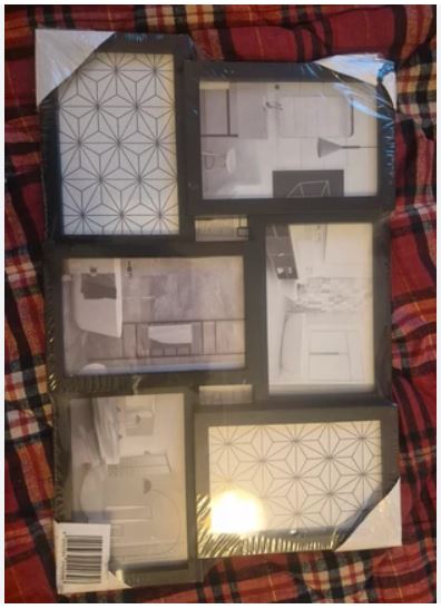 Livarno Home Photo Frame Black