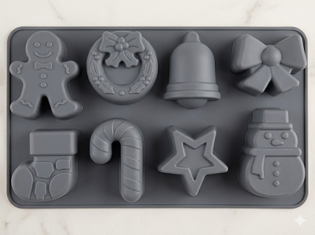 Ernesto Platinum Silicone Baking Mould - Black