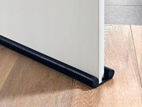 PARKSIDE Self-Adhesive Foam Door Sealing Strip and Draft Excluder (95 cm, Black)