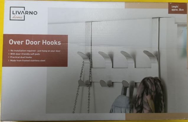 Livarno Home Over-The-Door Hook Rail