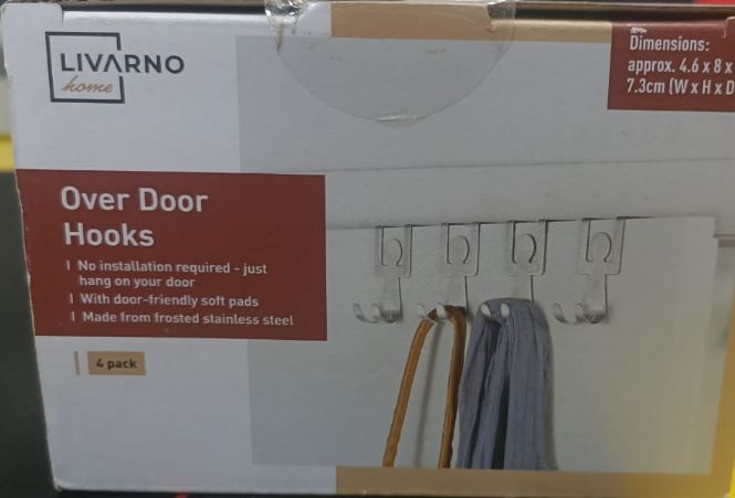 Livarno Home Over-the-Door Hook S