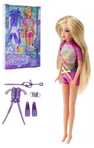 California Toys Glimmer & Style Fashion Doll