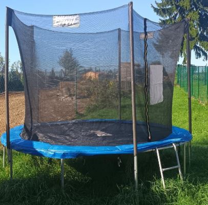 Crivit Trampoline 305 X 262 - Blue & Black