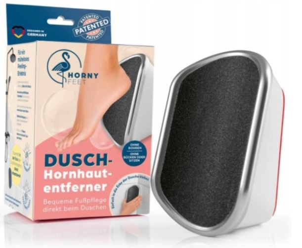 Horny Feet Stick-On Shower Foot File & Pumice Stone