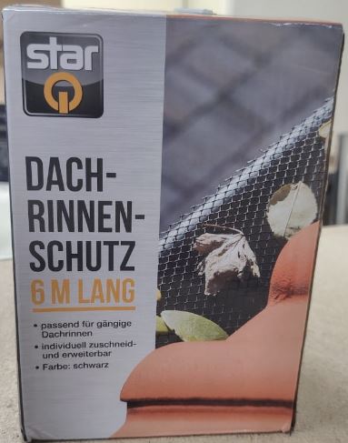 Star Q Gutter Guard Roll 6m