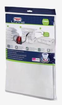 Domopak Living Bon Ton Vacuum Storage Tote Bag with Outer Case (65 x 50 x 15.5 cm)