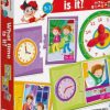 Clementoni Play for Future What Time Is It Clock & Match Puzzle Game