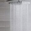 Hesanit 250mm Round Chrome Rain Shower Head (Model: S4002-25 / 4002-25C)