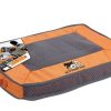 All For Paws Quick Dry Outdoor Dog Mat Small Orange