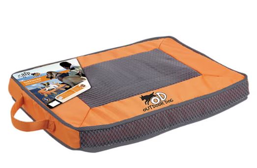 All For Paws Quick Dry Outdoor Dog Mat Small Orange