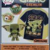 Funko Pop! & Tee: Gremlins - Gizmo Flocked Vinyl Figure & Graphic T-Shirt Box Set (Size Medium)