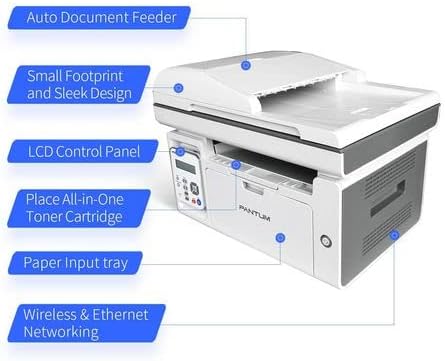 Pantum M6559NW Mono Laser Multifuntional Printer - Image 3
