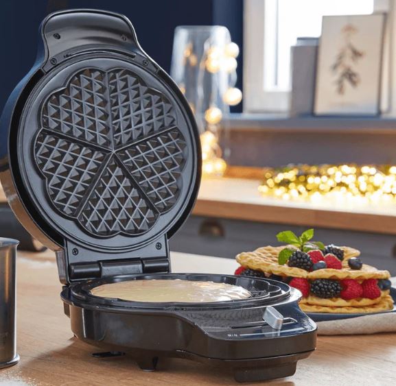 Ambiano Waffle Iron 1200W - Round