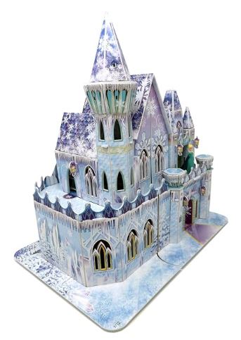 Brigamo Snow Queen Ice Castle 3D Craft & Play Set