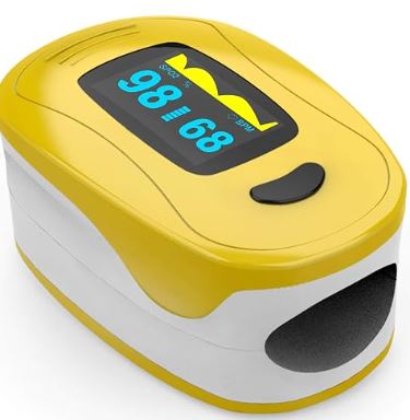 Zondan A3 Fingertip Pulse Oximeter Yellow