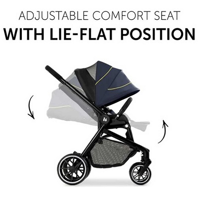Hauck Move So Simply 2-in-1 Foldable Baby Stroller & Carrycot Set - Image 2