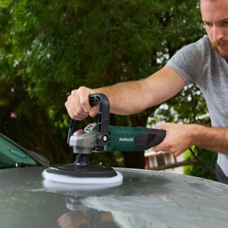 Parkside 1200 W ELECTRIC CAR POLISHER ANGLE PPM 1200 A2 - Image 3