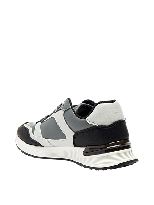LBL by Shoexpress Men's ISON Panelled Low Ankle Lace-Up Casual Sneakers - Grey - Size 44 EU - Image 2