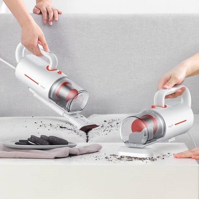 Deerma CM1300 2-in-1 Handheld UV Dust Mite Vacuum Cleaner (350W / 12kPa) - Open Box - Image 2