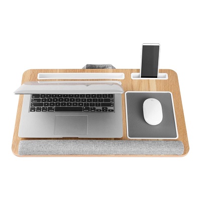 LIVARNO home Laptop Lap Desk Tray with Cushion - Image 2
