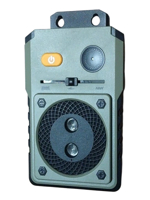 Professional Automatic Ultrasonic Dog Bark Control Device (Model U11) - Waterproof Outdoor Deterrent Green