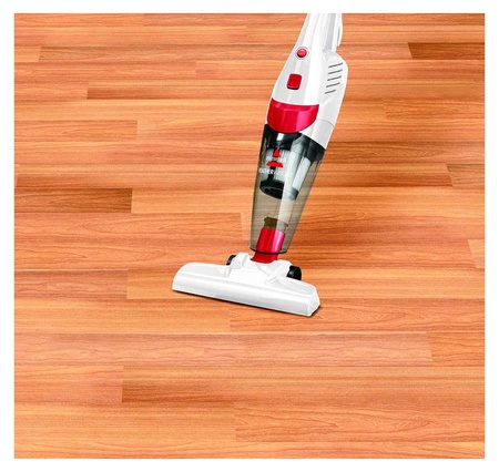 BISSELL Featherweight 2-in-1 Upright Vacuum Cleaner 2024C ? White/Red, 450W - Image 3