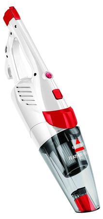 BISSELL Featherweight 2-in-1 Upright Vacuum Cleaner 2024C ? White/Red, 450W - Image 4