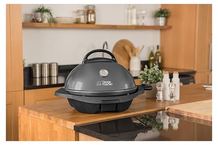 George Foreman 2-in-1 Indoor and Outdoor Electric BBQ Grill - Image 2