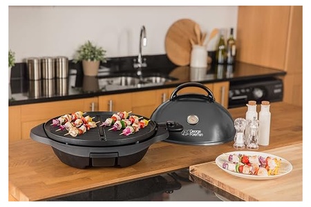 George Foreman 2-in-1 Indoor and Outdoor Electric BBQ Grill - Image 3