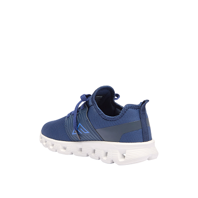 Oaklan by Shoexpress Boys Navy Blue Logo Detail Mesh Sports Shoes with Lace-Up Closure - Size 37 EU - Image 2