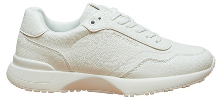 Flora Bella by Shoexpress Ravenna Women White Monotone Low Ankle Sneakers with Lace-Up Closure - Size 39 EU - Image 2