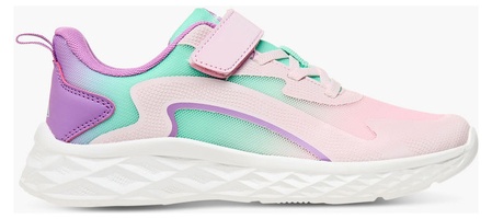 Oaklan by Shoexpress Girls Purple and Pink Colourblock Sports Shoes with Hook and Loop Closure - Size 39 EU - Image 3