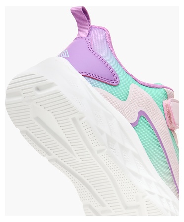 Oaklan by Shoexpress Girls Purple and Pink Colourblock Sports Shoes with Hook and Loop Closure - Size 39 EU - Image 4
