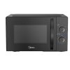 Midea 25L Compact Solo Microwave Oven 800W – Matte Black Edition