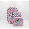 Minnie & Daisy Pink 5-Piece Kids Trolley Bag 5 pc set