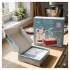 coox Junior Kitchen 6-Piece Silicone Baking Set for Kids – Includes Foldable Wunderform Loaf Pan, Collapsible Measuring Cups, and Illustrated Recipe Book