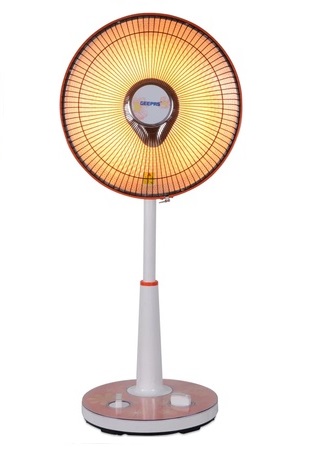 Geepas 950W Halogen Stand Heater – Dual Heat Settings Vertical Room Warmer with Silent Operation - Image 2
