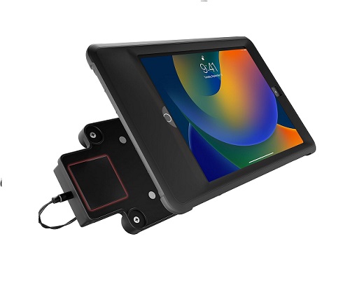CTA Wireless Magnetic Case – CTA Wireless Charging Magnetic Shockproof Case & Desk Stand Cover for 10.2" Inch iPad 7/8/9 Gen - iPad Air 3/4/5 & 10.5" Inch iPad Pro & More Tablets