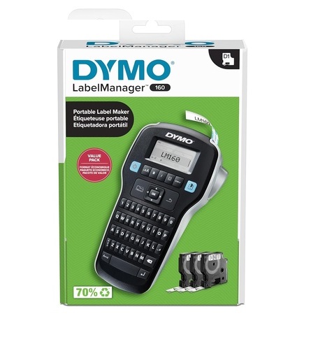 DYMO LabelManager 160 Portable Label Maker Bundle - Handheld Thermal Label Printer - Image 2